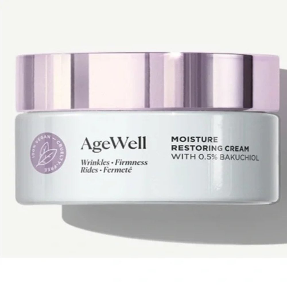 AgeWell Moisture Restoring Cream with 0.5% Bakuchiol